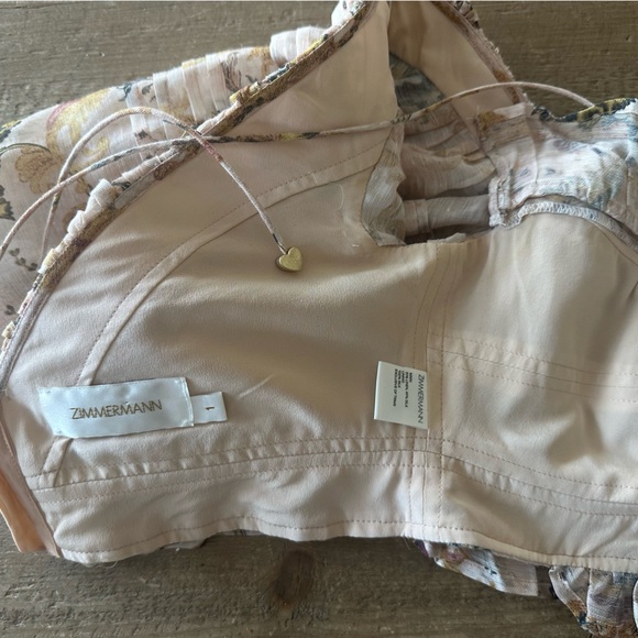 Zimmermann Painted Heart ruffled top Size 1/Small - Picture 15 of 15